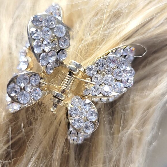 Girls Teens Kids Tiara and Hair Clips Crystal Hair Accessories - Set of 3 - Picture 2 of 16